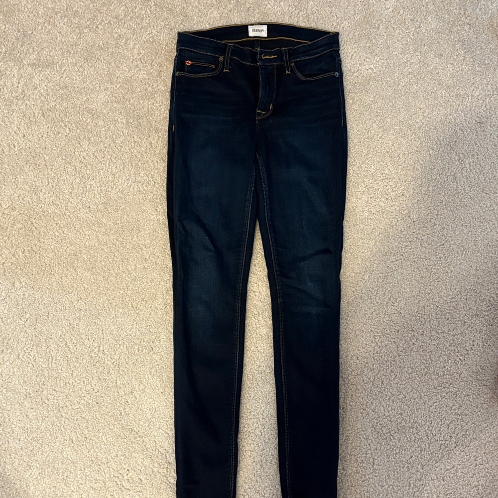 Hudson Dark Blue Skinny Jeans